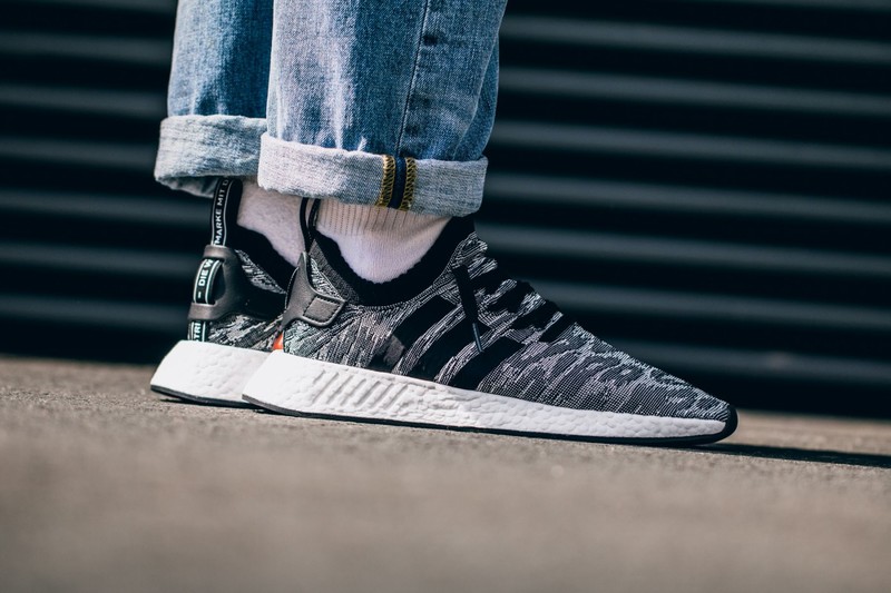 adidas NMD R2 PK Black Glitch BY9409 Grailify